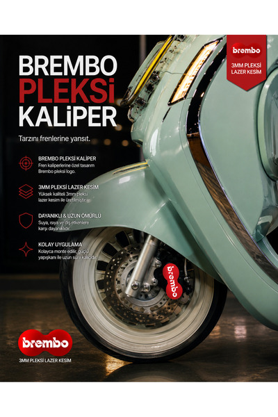 Barcode Works Motorcycle Brembo Plexi Decor