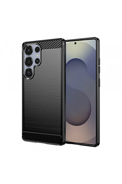 Samsung Husa pentru Galaxy S25 Ultra S938, Techsuit, Carbon, Neagra