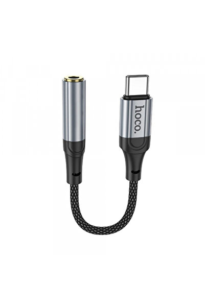 Hoco Adaptor audio USB-C - 3.5mm LS36, Gri