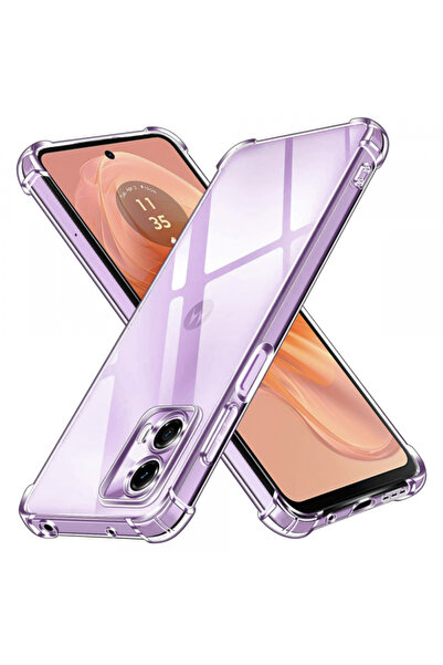 Motorola Husa pentru Moto G24 Power, Techsuit, Shockproof Clear, Transparenta