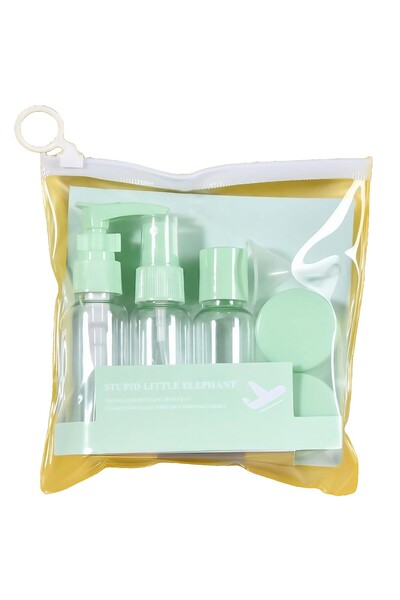 OEM Set Recipiente pentru Cosmetice, 5 Piese, cu Gentuta, pentru Calatorii, R...