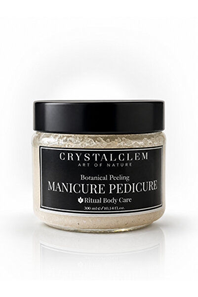 Crystalclem Beauty Manikür Peelingi %100 Doğal Nemlendirir Besler Mantarı Geç...