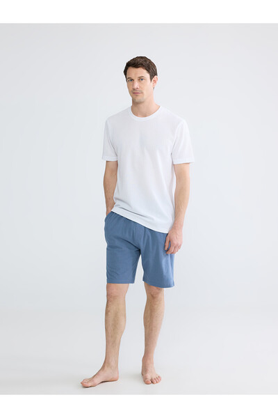 LC Waikiki Nevavm Slim Fit Men's Shorts with Difference