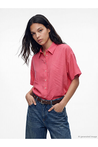 LC Waikiki Two Mt Shop Quality Modal Blended Women's Shirt