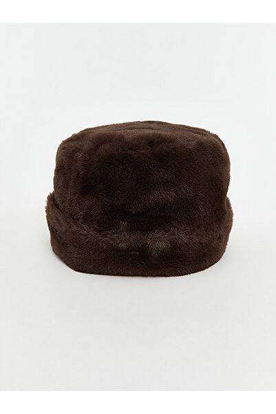 LC Waikiki Lcw Accessories Brown Plain Women's Cap with Nevavm Difference