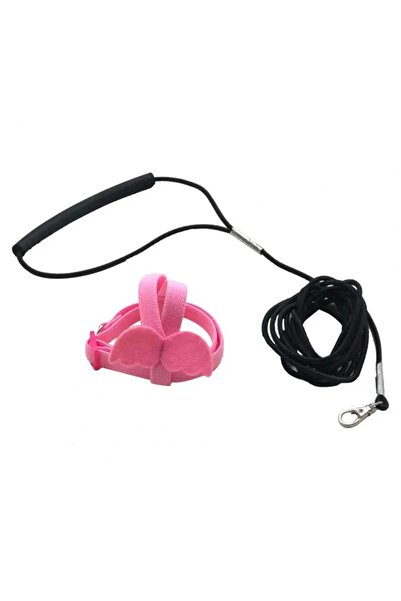 Choice pink Parrot Bird Harness Leash Set Anti-bite Training Harness Parrots ...