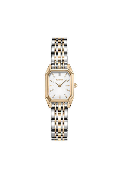 Burker Damenuhr Isabell Petite Gold Silber 22 mm