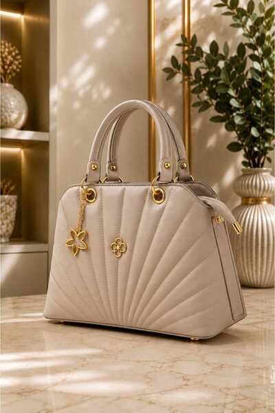 zemihra Star Detailed Two-Compartment Fully Lined Stylish Daily Use Bag Women...