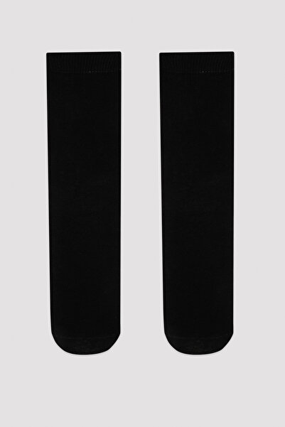 Penti Black Girl's 2-Piece Socks