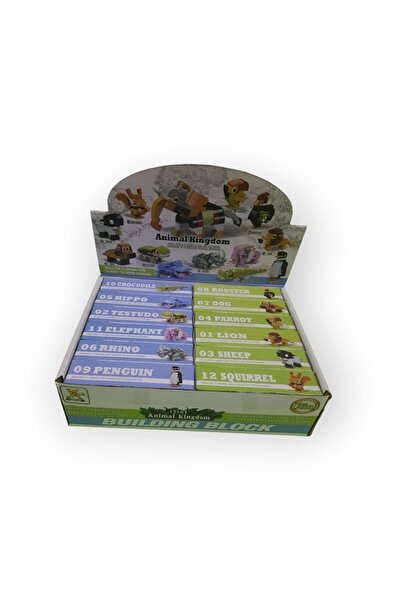 KIZILKAYA Lego Animals 12 in 1 Box of 12