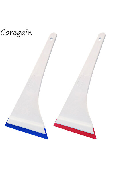 Choice 1 red 1 blue blade 2Pcs Window Tint Tool Car Windshield Squeegee with ...