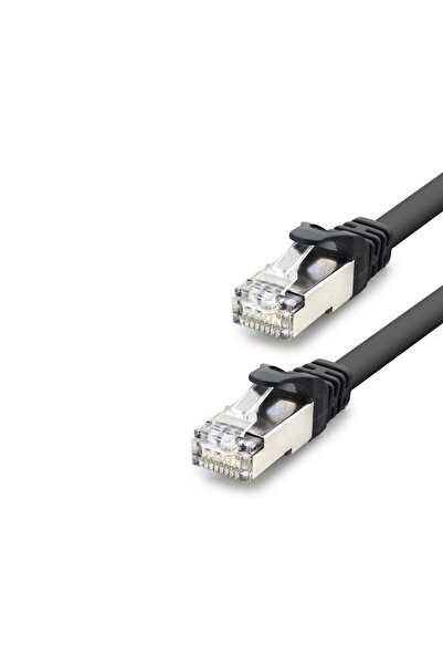 Marsilyan Cat7 Ethernet Patch Cable 10 Gbps 600 Mhz 1.5 m - Black Hdx5091 Ilk...