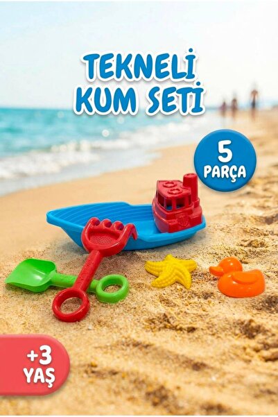 Tıfıl Toys Balıkçı Teknesi Plaj Deniz Oyuncağı Mavi EBT-101