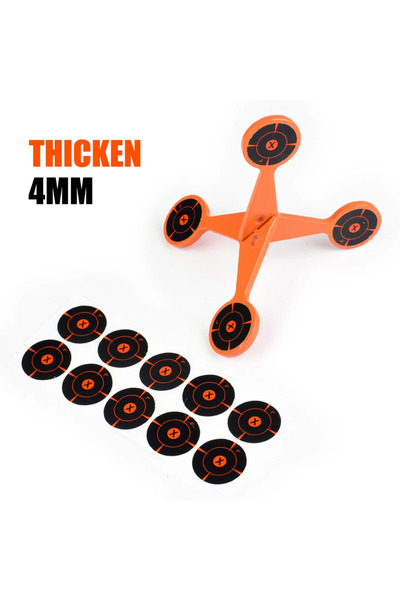 Choice 4mm thicknessw 2/4mm Thick Hunting Shooting Metal Target, Pinball Shoo...