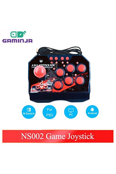 Choice NS002 GAMINJA NS002 وحدة تحكم ألعاب أركيد كلاسيكية 4 في 1 لجهاز نينتندو