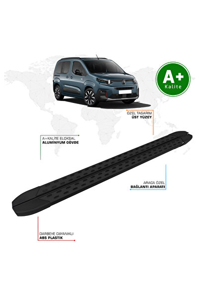 FA OTOMOTİV Citroen Berlingo Yan Basamak Kısa Şasi 2024 Model ve Sonrası Trim...