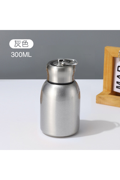 Choice4 300ML Silver 300ML Travel Water Bottle Coffee Mug Stainless Steel Vac...