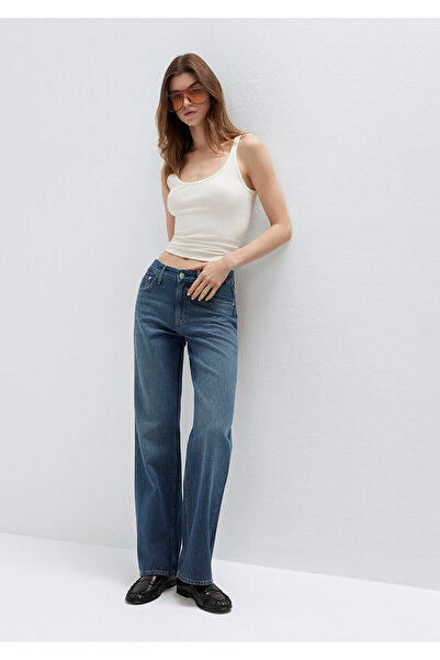 Mavi Lovely Classic Denim Hazy Dark Jean Trousers 1012645-A3167