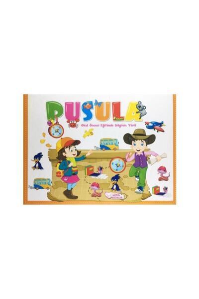 Pembe Patikler Yayınları 5-6 Years Old Compass Training Set Pink Patikler Pub...
