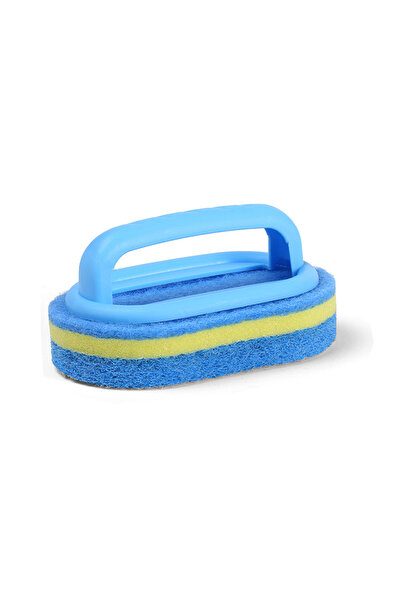 Choice1 1Pc Sponge Cleaning Brush With Handle Bathtub Tile Scrub Brush Kitche...