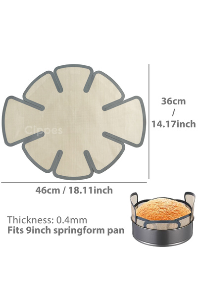 Choice4 2 Pieces C Silicone Bread Loaf Pan Liners, Reusable Nonstick Long Tab...