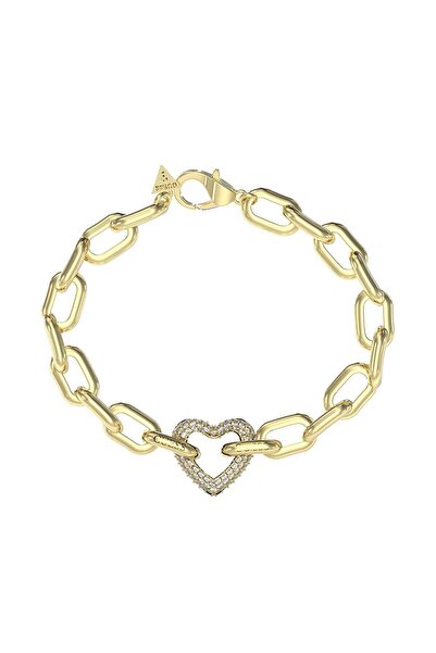 Guess JGUJUBB05016JWYGS سوار نسائي على شكل قلب