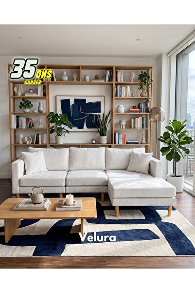 Velura Home & Living Armin Akıllı Köşe Koltuk Takımı & Modern Modüler Yataklı...