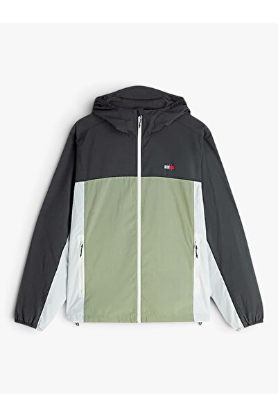 Tommy Hilfiger TJM CHICAGO PACKABLE JACKET EXT Erkek Yeşil Mont - DM0DM23223