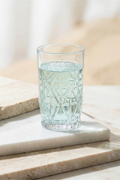LAV Keops Glass Coffee Water Glass for 6 People 110 ml (Liquor/Sorbet Glass)