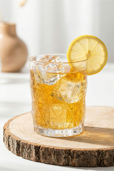 LAV Keops Cam Meşrubat Bardağı 6'lı 345 ml (Su/Kokteyl Bardağı)