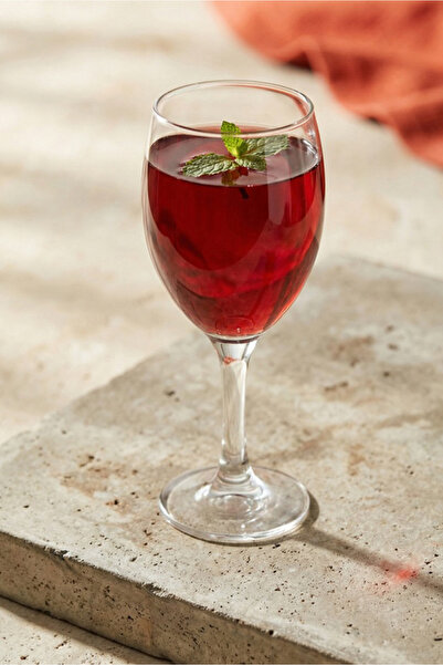 LAV Empire Cam Goblet 3'lü 590 ml Ayaklı (Şarap Kadehi, Kokteyl Bardağı)