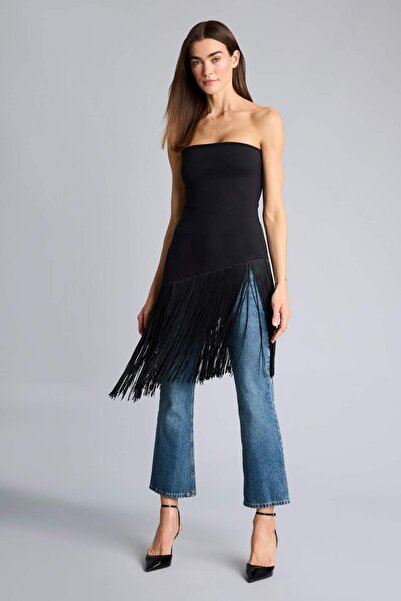 DeFacto Afra X Slim Fit Strapless Wrap Blouse H3016Ax26Sm