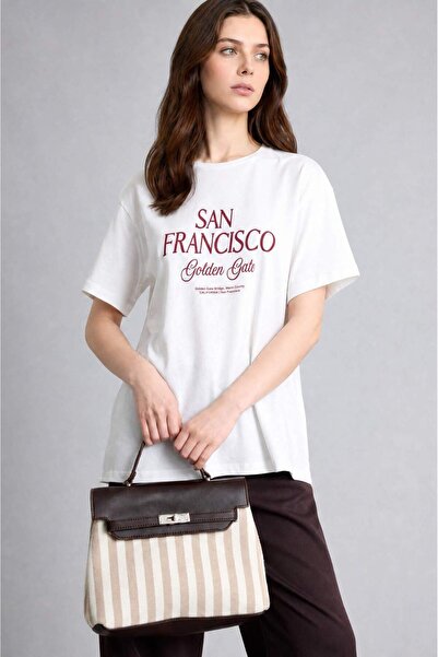 DeFacto Women's Canvas Beige Bag H6914Axns