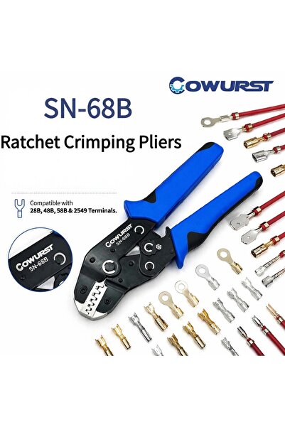 Choice The SN-68B Crimping Pliers Are Suitable for DuPont XH2.5/3.96 Spring T...