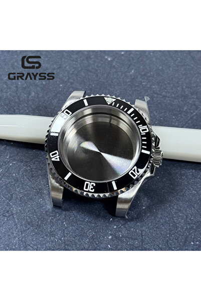 Choice حافظة ساعة سوداء مقاس 40 مم مقاومة للماء من نوع Black1 B2 Blak Bezel ل...
