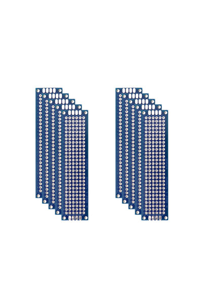choice2 2x8 10PCs 5/10PCS PCB Board Prototype Board Blue 2x8/3x7/4x6/5x7/7x9c...