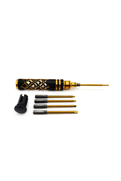 Choice 5-in-1 Gold ​YSIDO 1.5mm 2.0mm 2.5mm 3.0mm Hex Screw Driver Screwdrive...