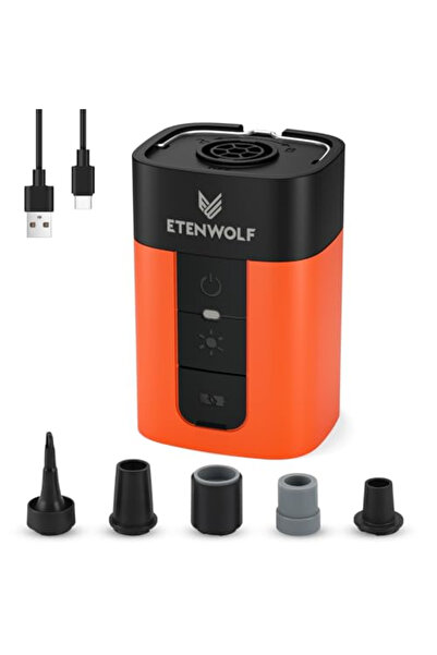 Choice1 Air5 PRO MAX Orange ETENWOLF AIR 5 PRO Electric Air Pump 720 LPM 4X Q...