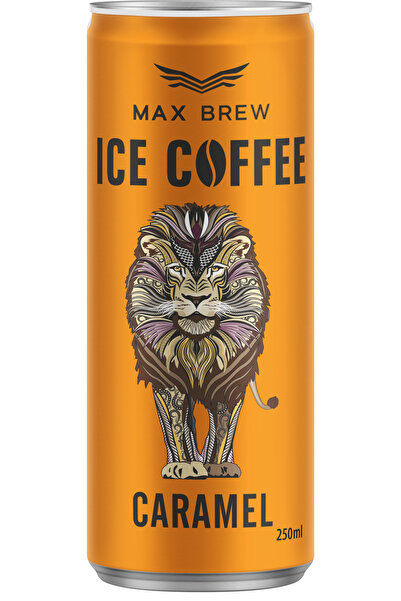 Max Brew Caramel Soğuk Kahve 250 ml 12 Adet