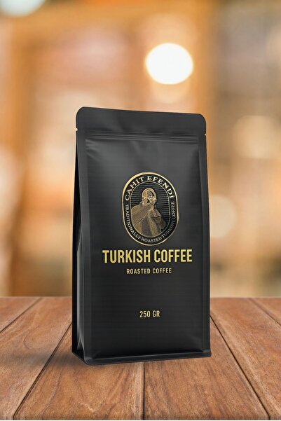 Cahit Efendi Türk Kahvesi 250gr. Sert Içim Kraft Ambalajında Özel Seri Öğütül...
