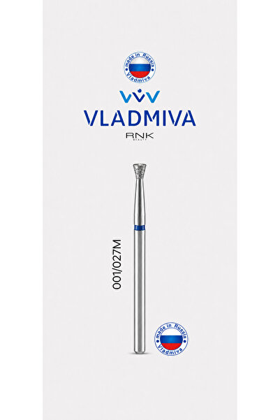 VLADMİVA Orijinal Rus Elmas Manikür Freze Uç 001/027m