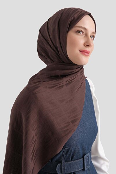 Armine شال ليوسيل نايا بنمط القضبان 3 10