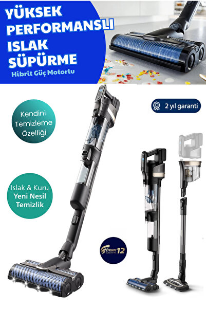 Philips Aqua Trio Yeni 3'ü 1 Arada (ISLAK, KURU VE MOPLU) Hibrit Güç Motorlu ...