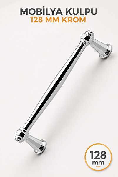 NZB Mobilya Çekmece 128 mm-12.8 cm Mutfak Dolabı Dolap Kapak Kulpları Kulbu K...