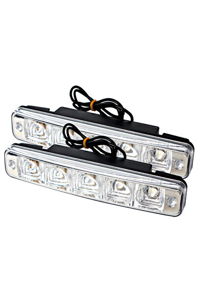 Choice A DRL Daytime Running Light Car Lights Car Styling 5 LEDs Universal Da...