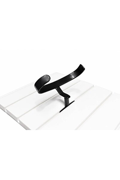 STAND MARKET Watch Stand Metal Hook Horizontal Black (10 PCS)