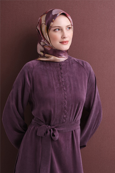 Armine Saf İpek Twill Eşarp 9627D 03