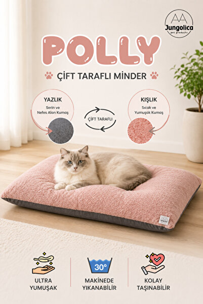 Jungolica Pet Products Polly, Çift Taraflı Kullanılabilen, Çok Amaçlı, Yıkana...