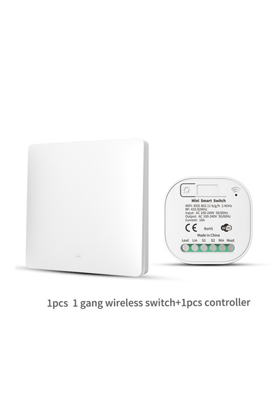 choice2 110-250V 1gang 1Receiver SIXWGH 16A WIFI Switch Smart Home Tuya App R...