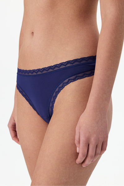 Penti Marineblaue Easy Trim Slip-Höschen
